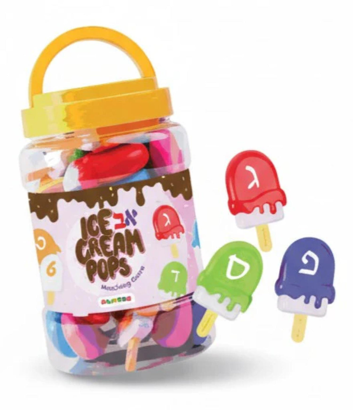 Alef Bais Ice Cream Pops