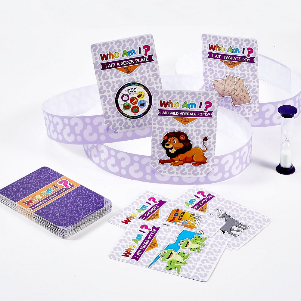 Who Am I? Passover Guessing Game in Collectible Tin Container