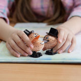 Passover Chattering Matzah Ball Wind Up Toy 2.5"