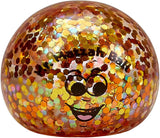 Squish Matzah Ball Filled With Metallic Glitter