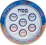 Jerusalem Seder Plate Melamine