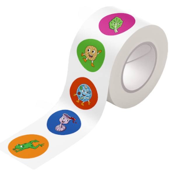 Pesach Stickers Dispenser Roll 200 Count