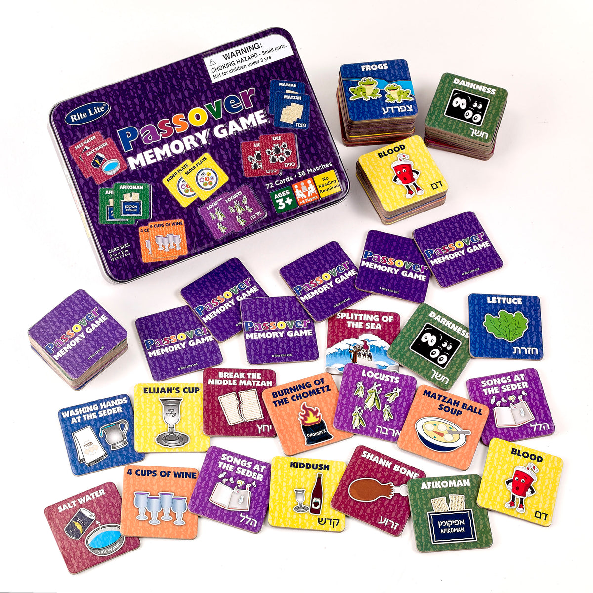Passover Memory Game in Collectible Tin