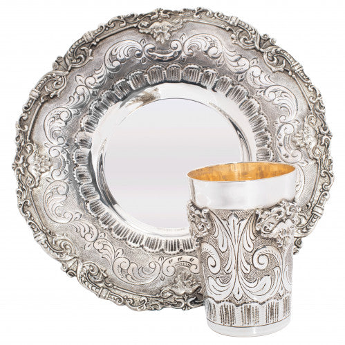 Silver Elegant Kiddush Cup