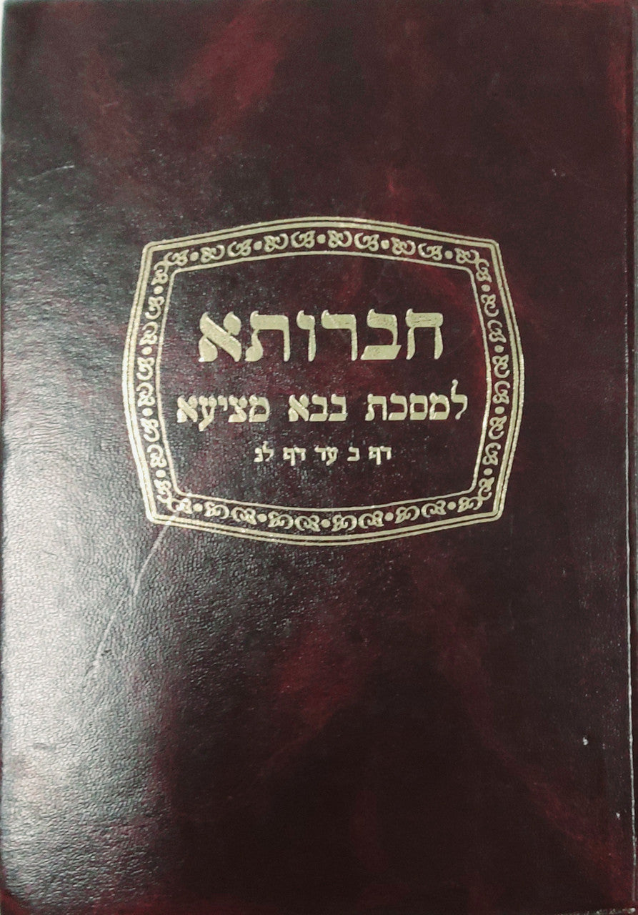 חברותא ב"מ ב - לג-ס