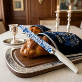 Printed Challah Knife 34 cm - "Shabbat and Holidays"