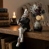 Polymer Kleizmer with Cloth Legs Playing Saxophone 19 cm