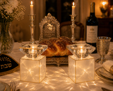 Crystal Candlesticks 9 cm