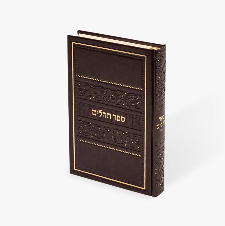 תהלים אותיות גדולות - ענק בקופסה - מאירות PU