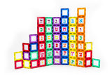 Playmags 72 Piece Alef - Beis Clickin Accessory Add on Set
