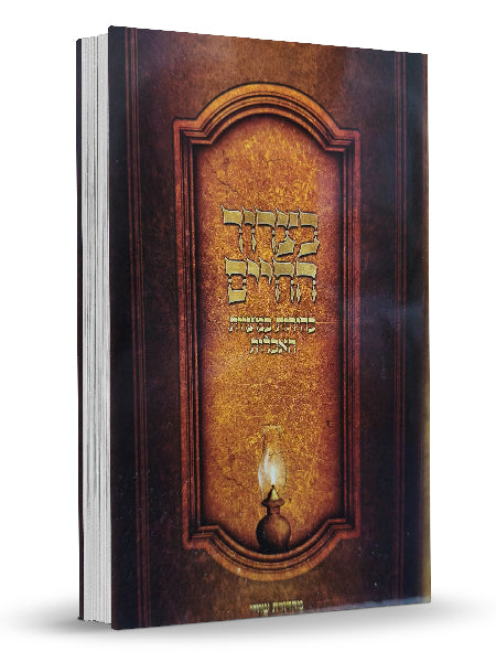 בצרור החיים - בהירות במצות אבילות | כריכה רכה