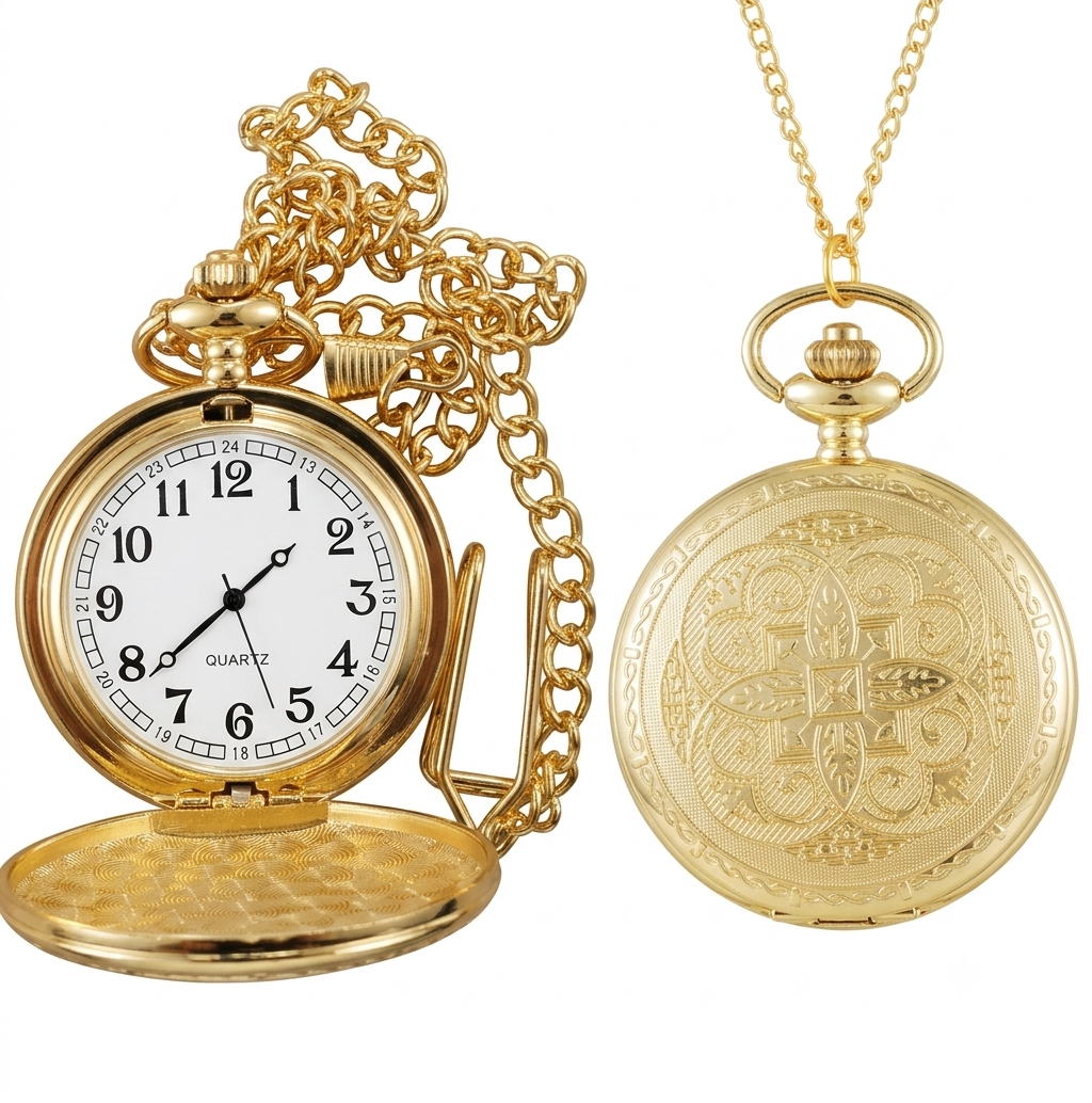 Gold Pocket Watch
