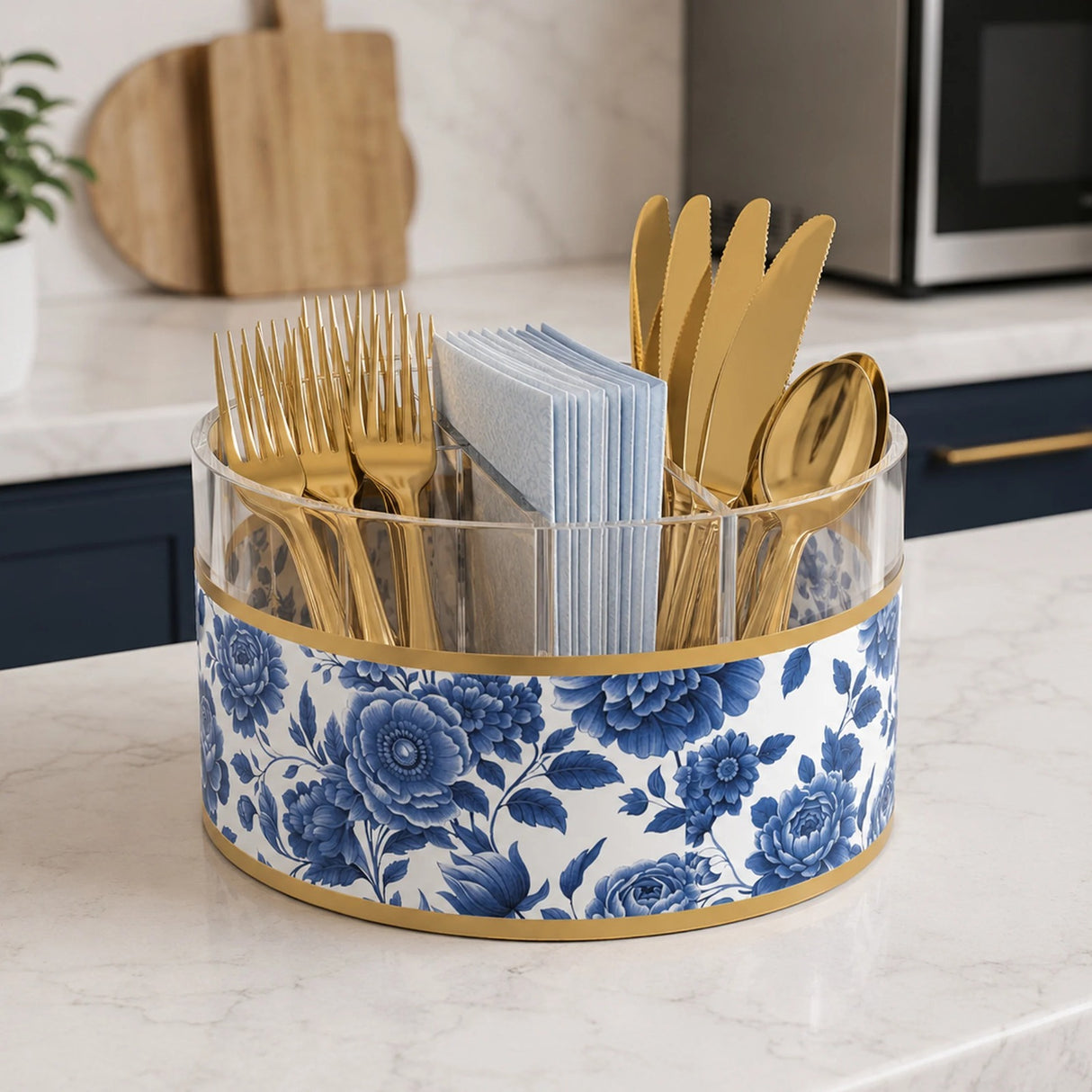 Maison Bloom Swivel Cutlery Holder