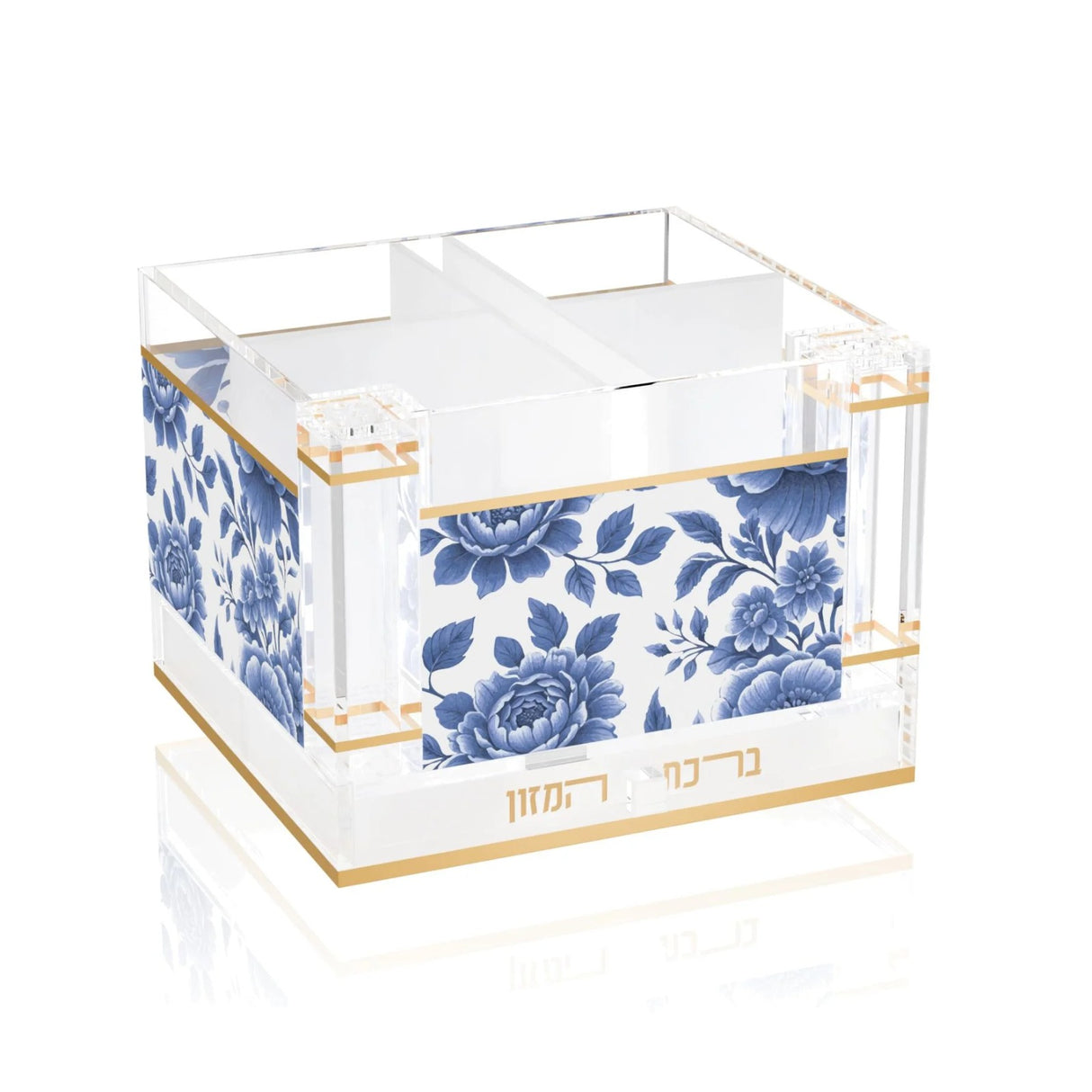Maison Bloom Cutlery Holder with Salt, Pepper & Bencher Set
