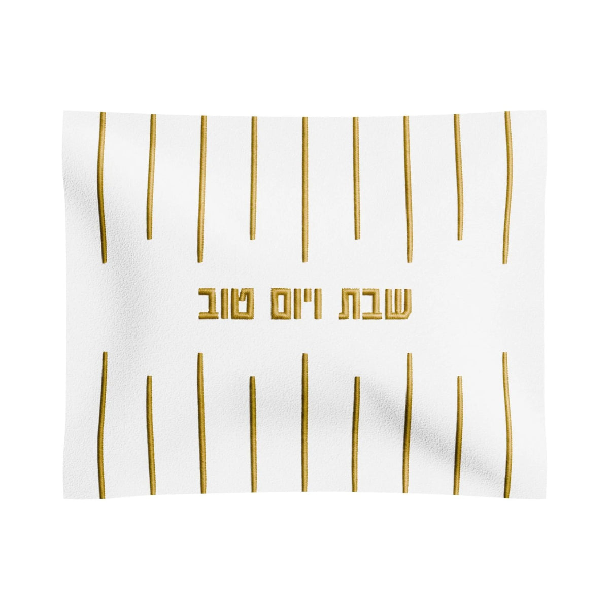 Linear Challah Cover - gold