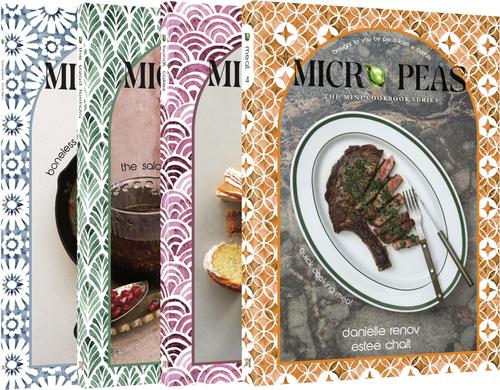 Micro Peas Cookbook Bundle – 4 Paperback Books