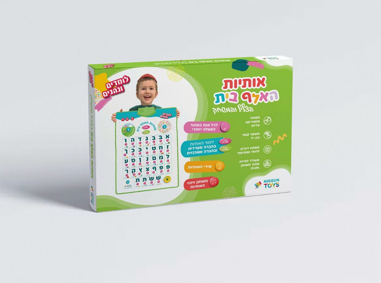 MUSICAL ALEF BEIS BOARD