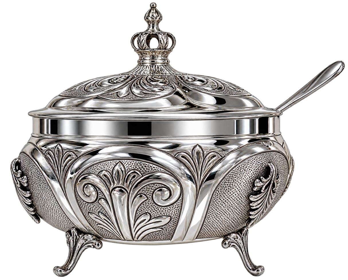Crown Jewel Honey Dish