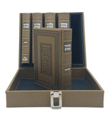 מחזור עטרת ה"כ בינוני  -  אידיש in gift box PU GREEN