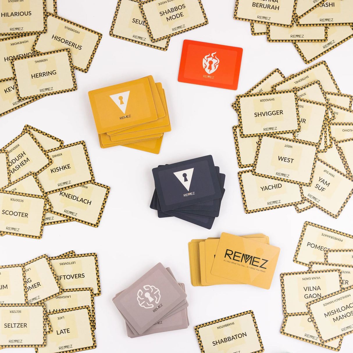 Remez - The Jewish Word Game for Shabbos, Yom Tov & Family Nights