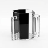 Black and Clear Acrylic Washing Cup (Netilat Yadayim)