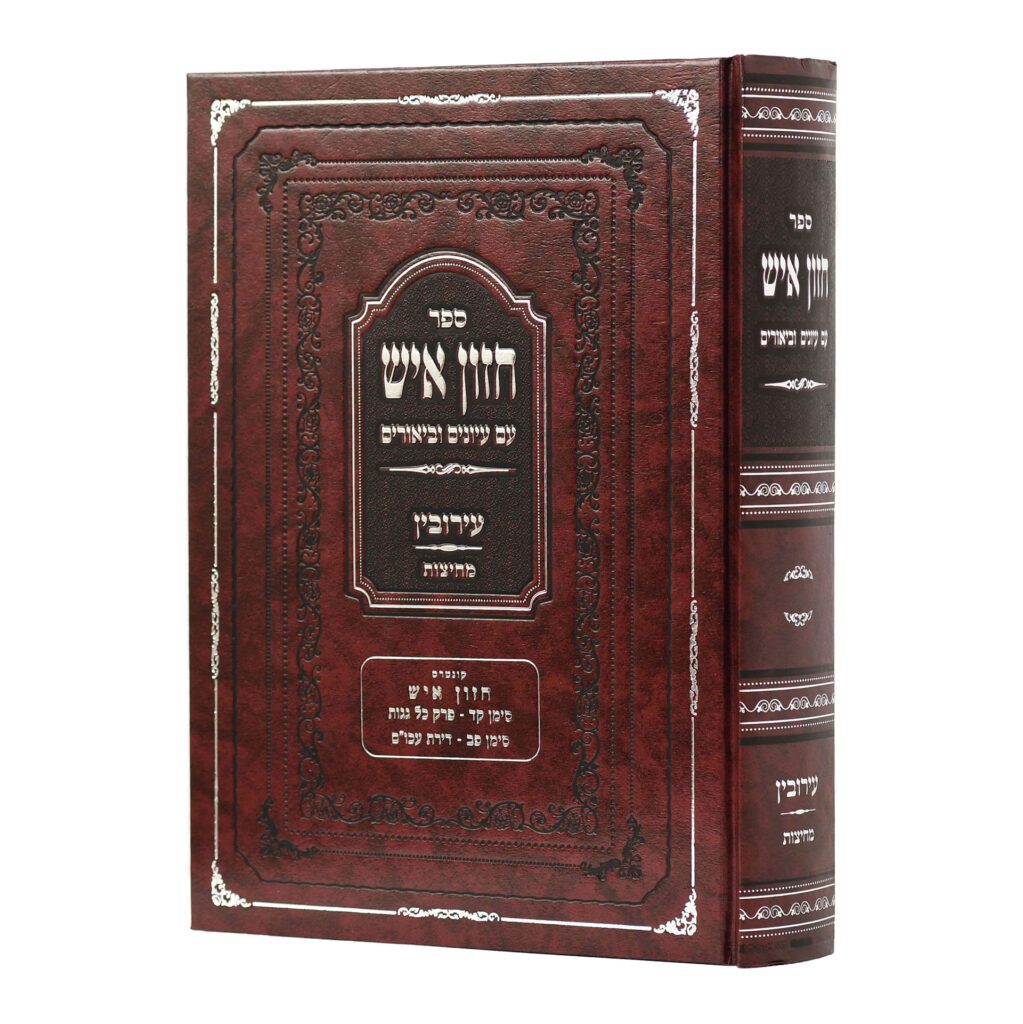 חזון איש עם עיונים וביאורים - עירובין - מחיצות