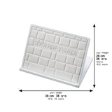 Elegant Shtender with Leatherette Plaque 38x31