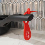 The Kosher Cook Dairy Blue Kosher Tag, Silicone Label Utensils, Kitchen Items, Heat Resistant and Dishwasher Safe