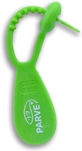 Parve Green Kosher Tag - Silicone Label Utensils, Kitchen Items - Heat Resistant and Dishwasher Safe