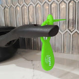 Parve Green Kosher Tag - Silicone Label Utensils, Kitchen Items - Heat Resistant and Dishwasher Safe