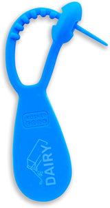 Dairy Blue Kosher Tag - Silicone Label Utensils, Kitchen Items - Heat Resistant and Dishwasher Safe