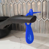 Dairy Blue Kosher Tag - Silicone Label Utensils, Kitchen Items - Heat Resistant and Dishwasher Safe