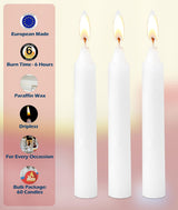 Ner Mitzve European shabbos candles 6 hour