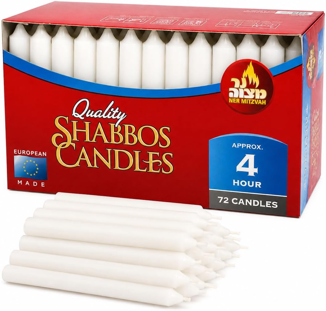 Ner Mitzve European shabbos candles 4 hour