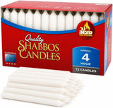 Ner Mitzve European shabbos candles 4 hour