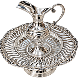 Elegant Silver Mayim Acharonim Set