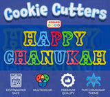 Happy Chanukah Cookie Cutter - English