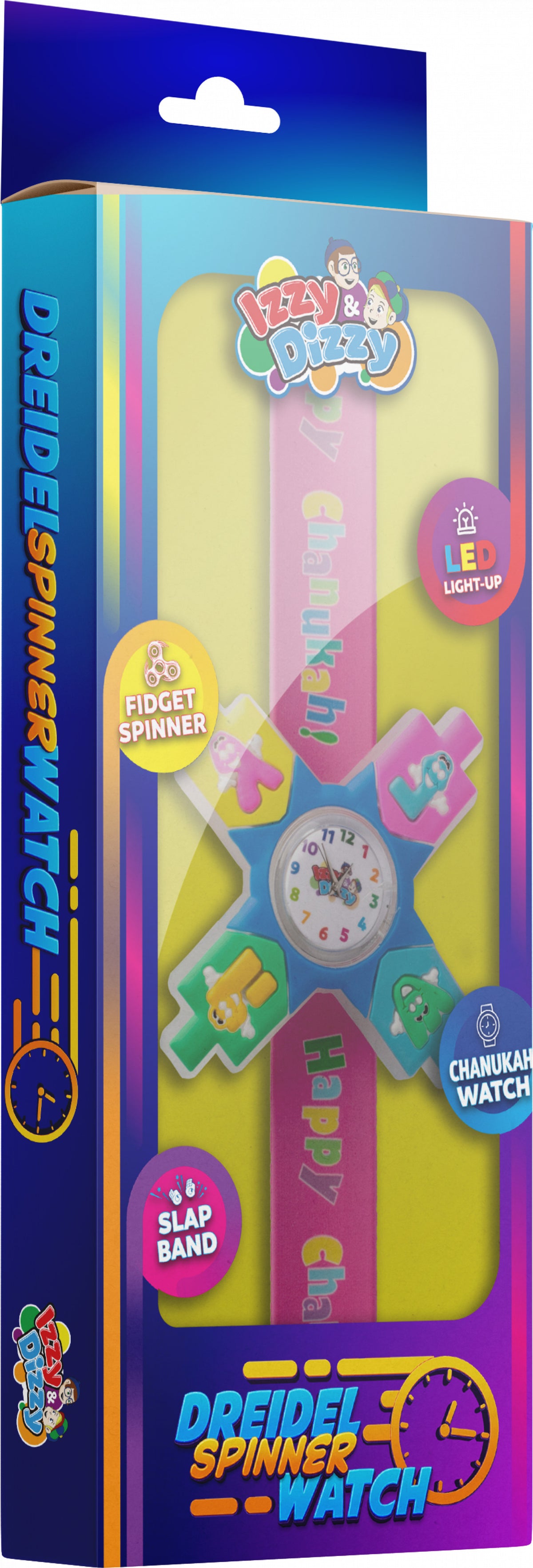 Chanukah Spinning Watch