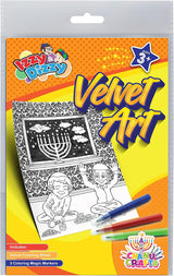 Izzy & Dizzy Chanukah Velvet Art