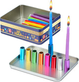 Travel Magnetic Menorah Tin