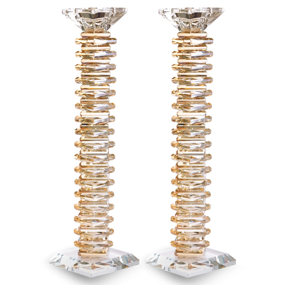 Crystal Candlesticks 32 cm