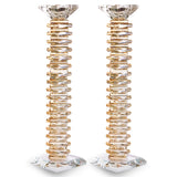 Crystal Candlesticks 32 cm