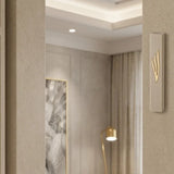 Polymer "Concrete" Mezuzah 30 cm, Stone - Like - Gold