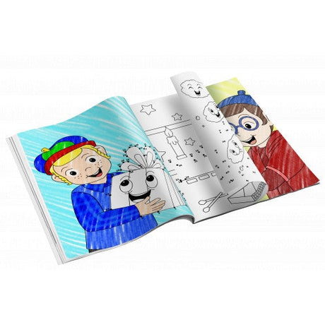 Dot to Dot Coloring Book - Chanukah