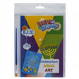 Chanukah Aqua Art