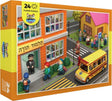 Mitzvah Kinder - Bus Floor Puzzle 24 Pcs