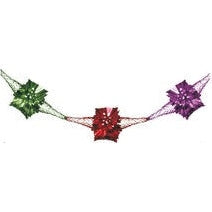 8" 6 Section Multi Colored Garland