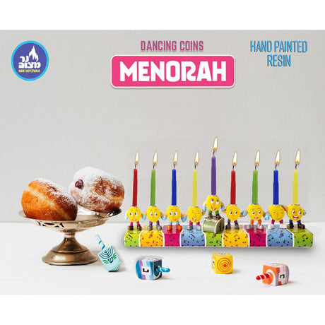 Menorah - Dancing Coins