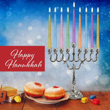 Pastel Chanukah Candles