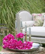 Twisted Candle Shape Glass